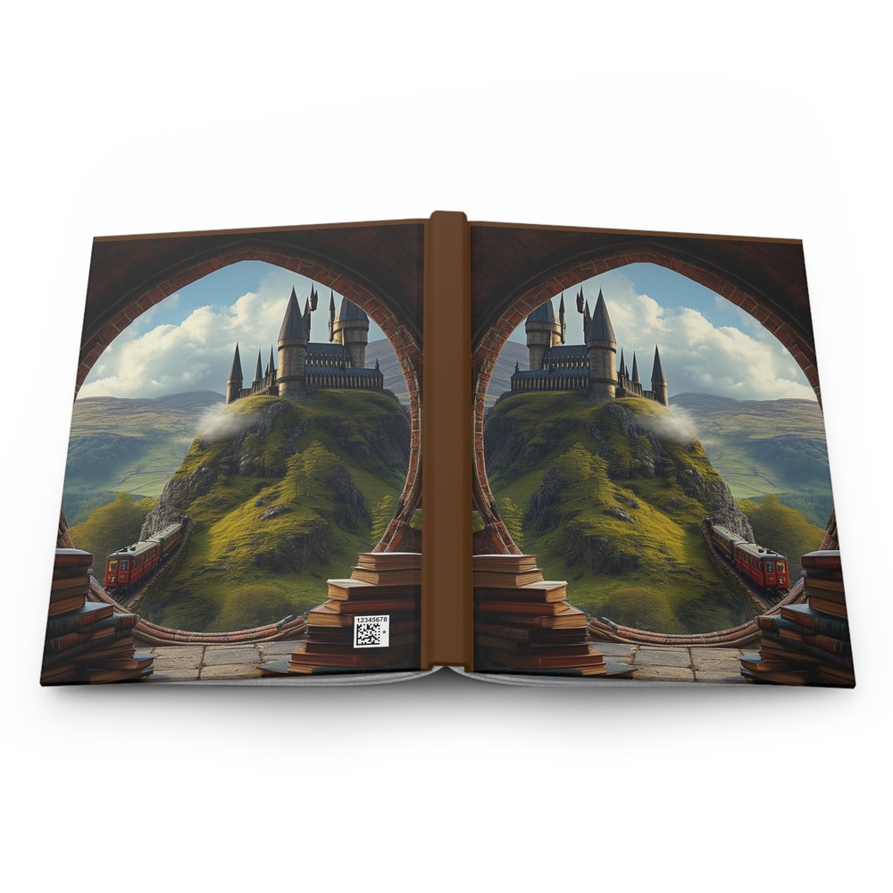 Fantasy Castle Journal, Writing Notebook, Gift for Writers,