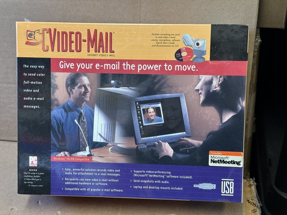 Vintage Cubic Corporation CVideo-Mail Internet Video E-mail