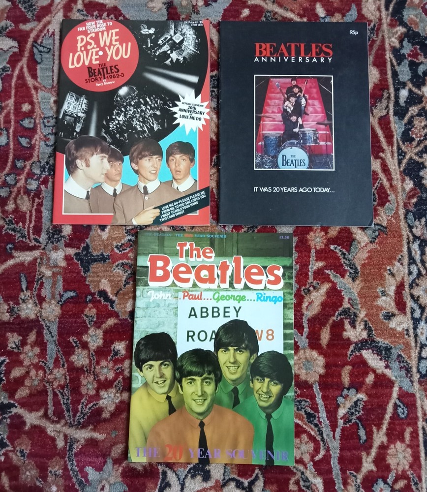 The Beatles 3x magazines