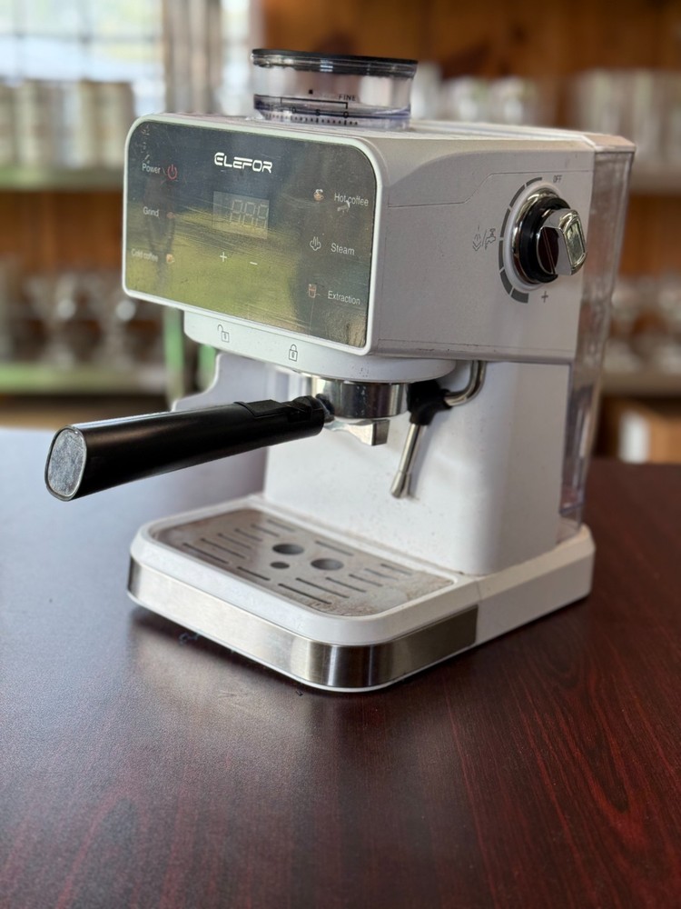 Elefor K007 Espresso machine , Grinder and Coffee