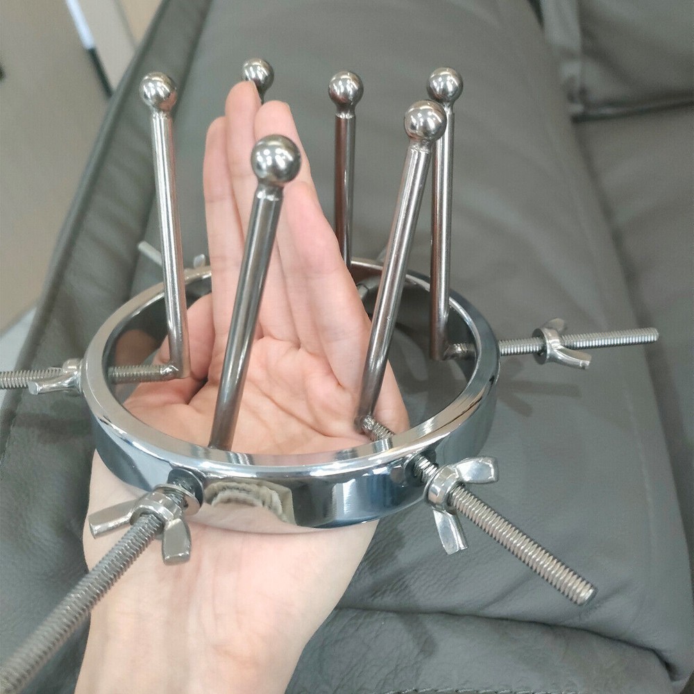 Huge Plug Extreme Spreader stretcher Vaginal Speculum Chastity Device Adjustable