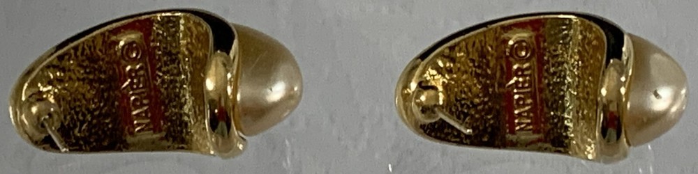 NAPIER Large Statement Pierced Earrings
