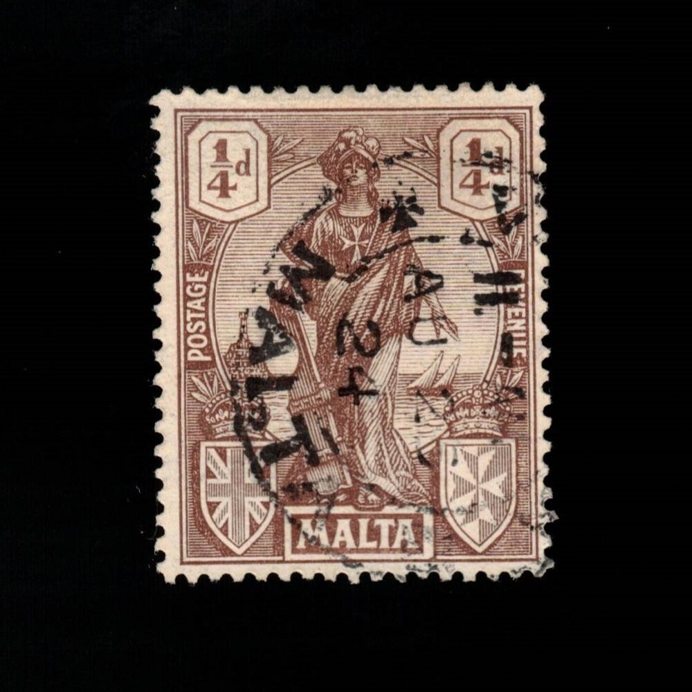 Malta, Scott 98, Malta, 1922-26, used