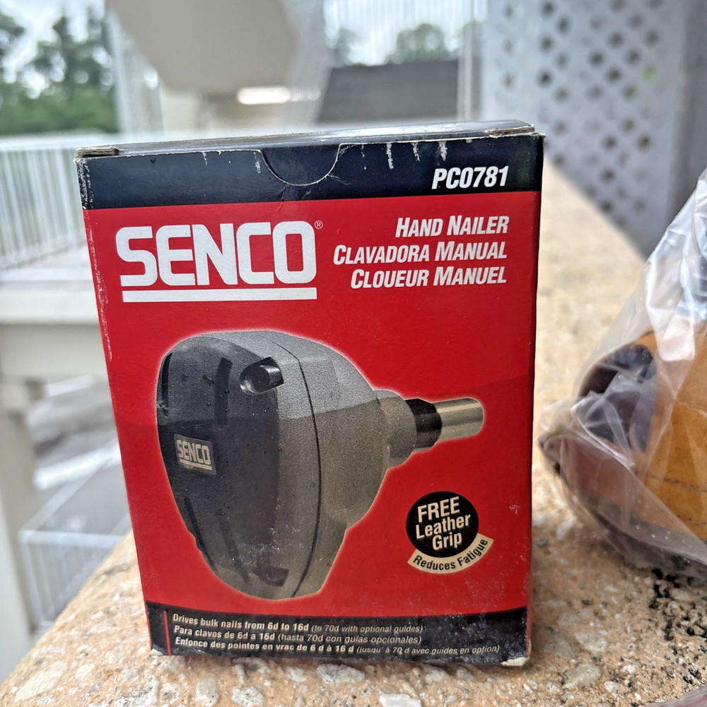 Senco Hand Nailer PC0781 with Leather Grip