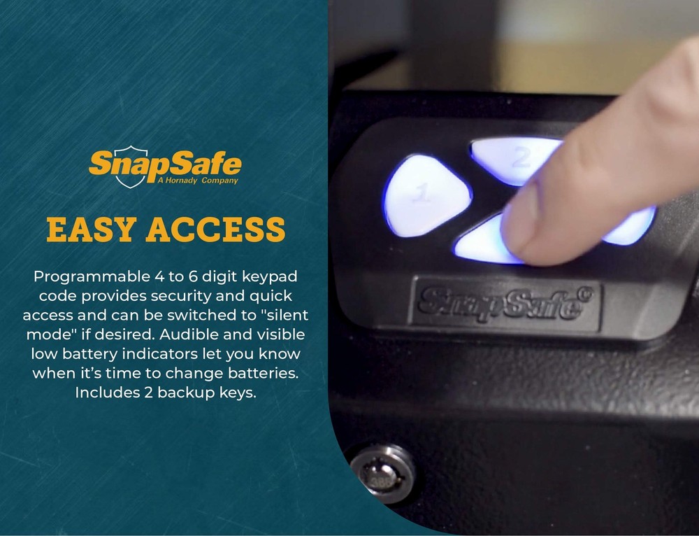 SnapSafe Keypad Safes