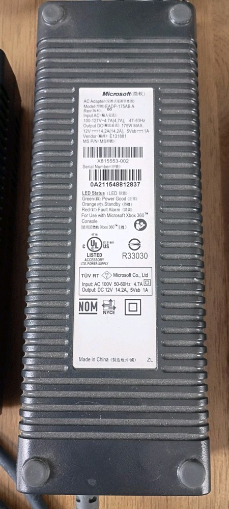 Genuine Microsoft Xbox 360 (3) Power Bricks Only PLEASE READ DESCRIPTION!