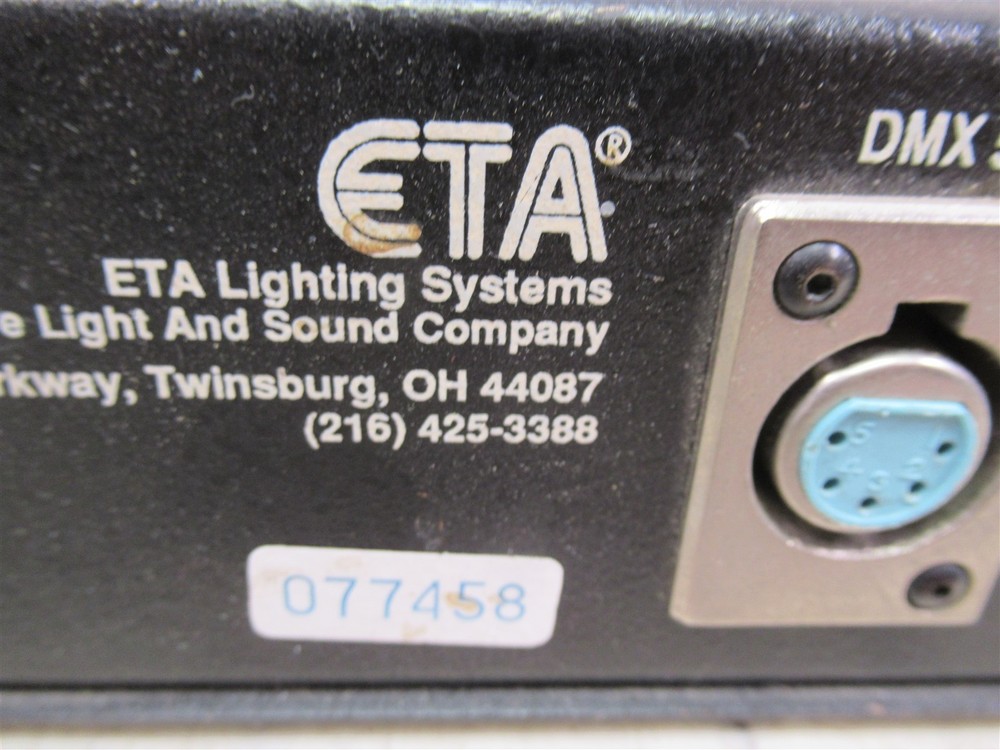 ETA Lighting DMX Imagenation MC1224CM Microprocessor Analog Lighting Controller