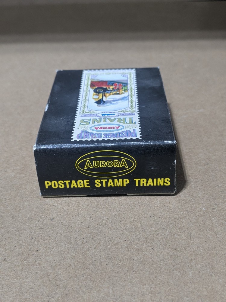 Aurora Postage Stamp Trains - #4982 - 12 Post Terminal Board - NEW/MINT