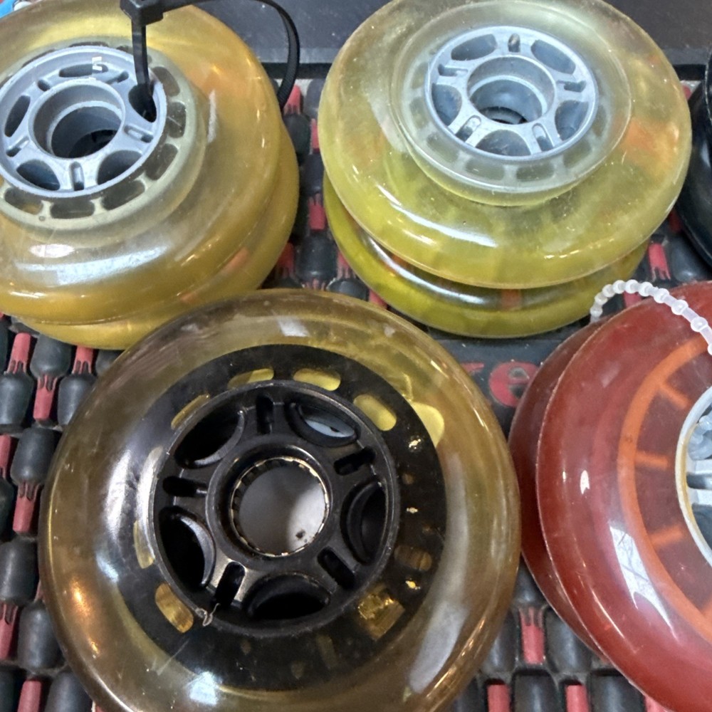Vintage Inline Skate And Kick Scooter Wheels