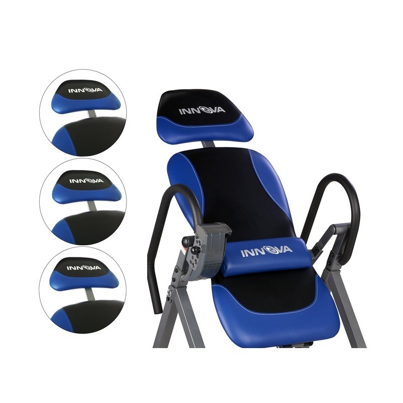 Heavy Duty Inversion Table Adjustable Pin System Ergonomic Ankle Support Relief