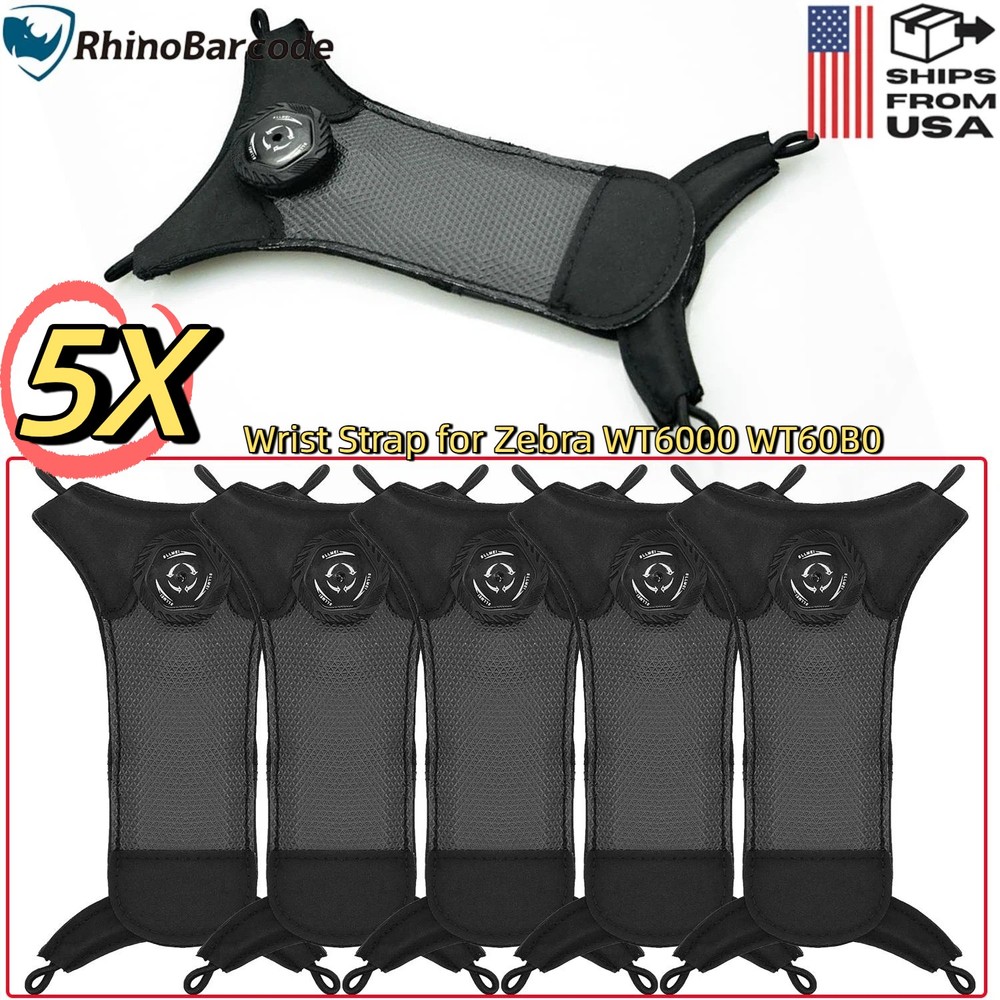 5X Wrist Strap Handstrap Replacement for Zebra WT6000 Scanner SG-NGWT-WSTPST-01
