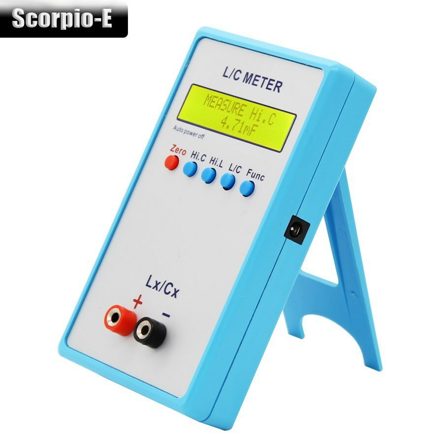 LC-200A Handheld Inductance Capacitor Meter Digital Bridge LCR Meter
