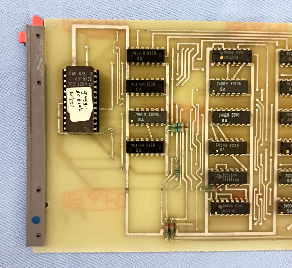 Philips Electron Microscope EM410, M. CONTR. PROGRAM PCB Board 4022 192 3356.1