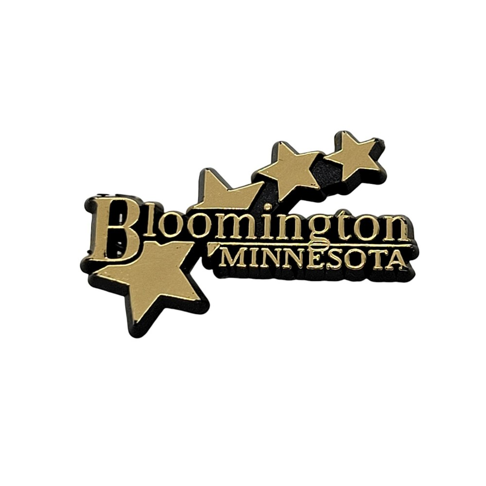 BLOOMINGTON MINNESOTA Travel Pin - Plastic Stars