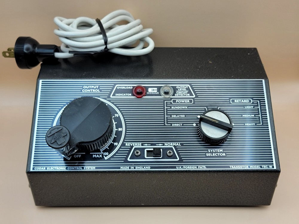 Codar Electronic Control System Transistor Model TEC-80