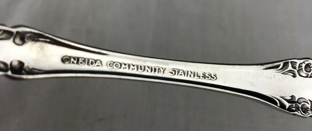 Oneida Community Brahms Stainless Flatware 7 Serving Pc Sauce Ladle Meat Fork