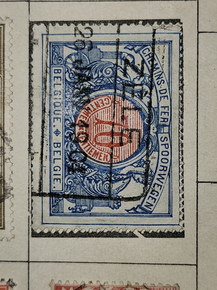 Foreign Belgium 70c Stamp Used - #H114