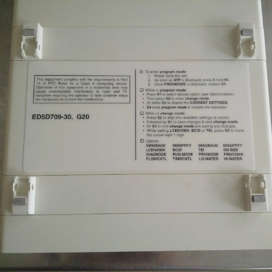 Lucent 3A SMSI Translator ED5D709-30 G20