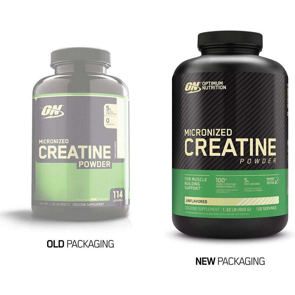 Optimum Nutrition Micronized Creatine Powder, 120 Servings