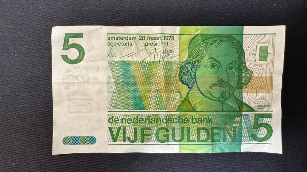Nederland Banknotes 5 Gulden - 1973
