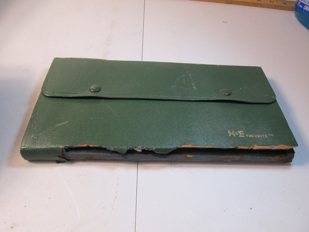 Vintage K & E Drafting Set, Tools Instruments Keuffel Esser