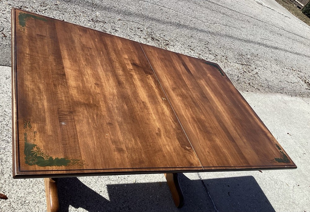 Solid Wood Hitchcock Dining Table