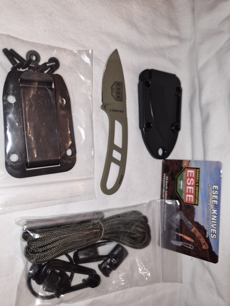 Esee Brand Knife Candiru Green