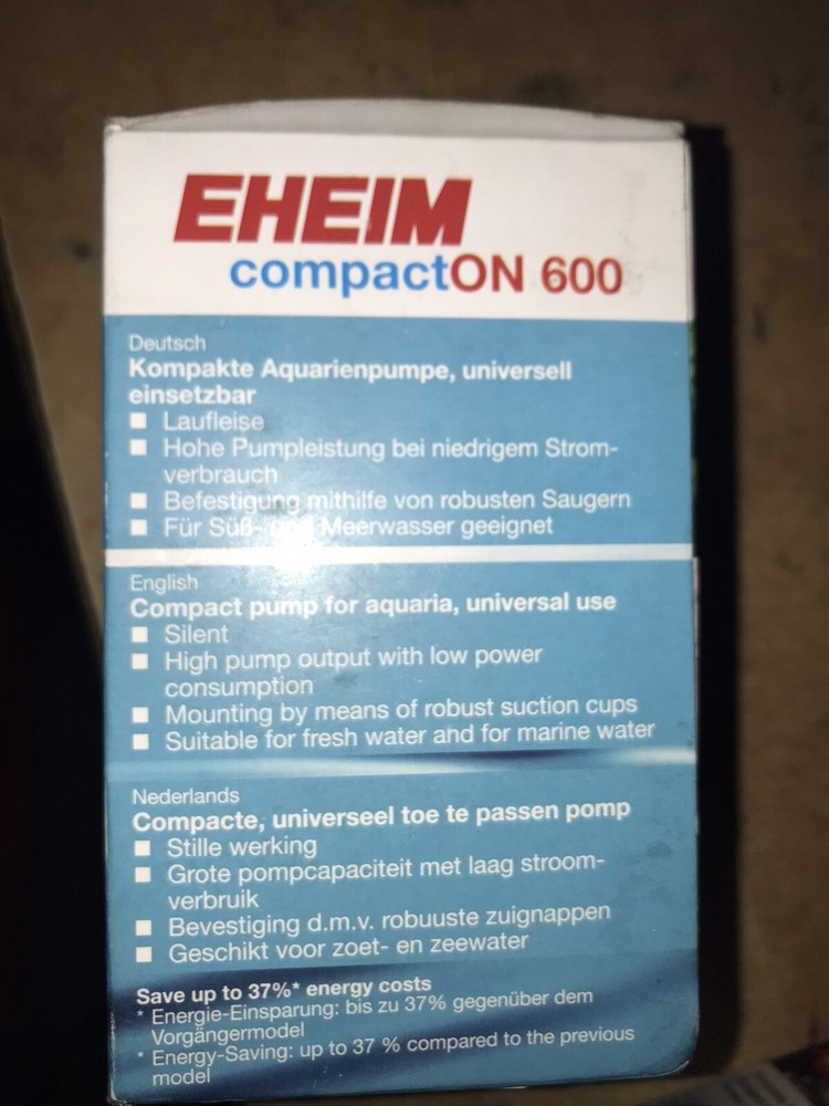 eheim filter 600