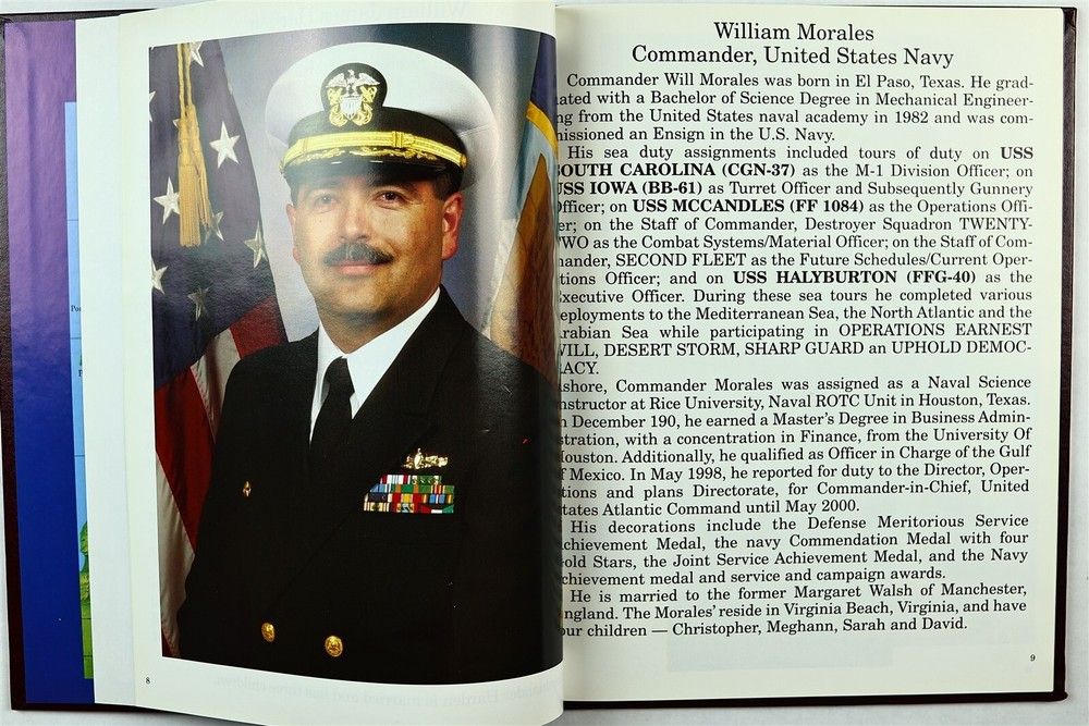 USS Caron (DD-970) 2000 Mediterranean Deployment Cruise Book