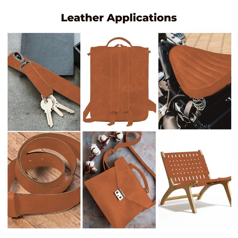 ELW Buffalo Hide Leather Strap 5-6 oz | Blank Belts