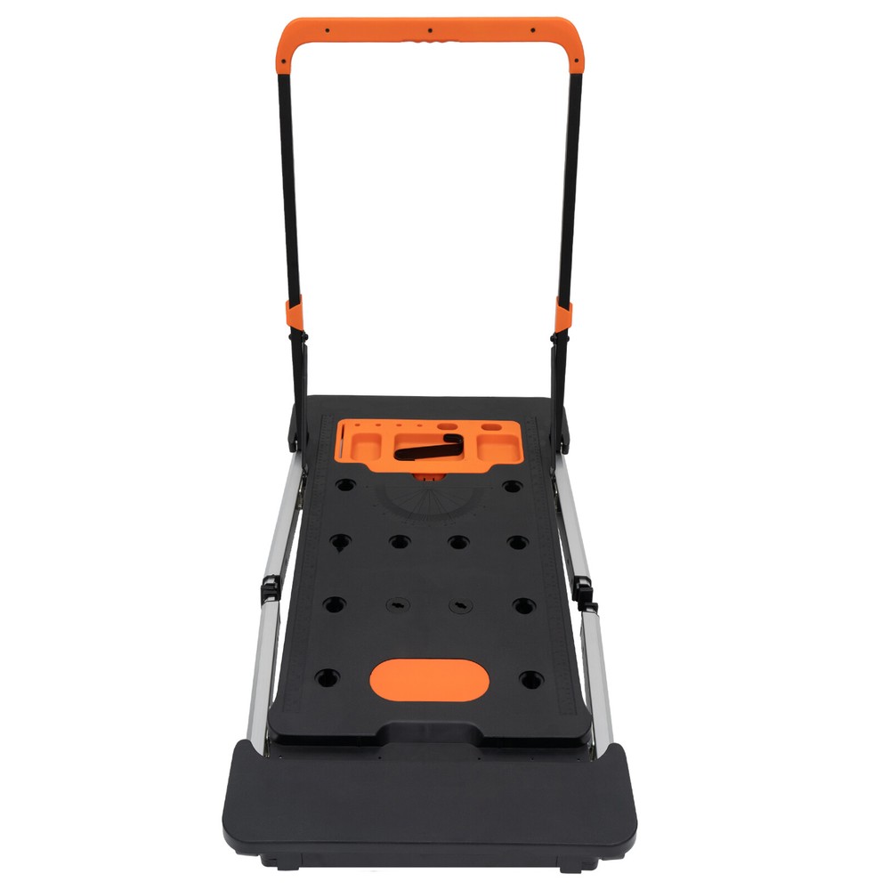 7-in-1 Workbench Portable Folding Sawhorse Work Table 550lbs Load Capacity