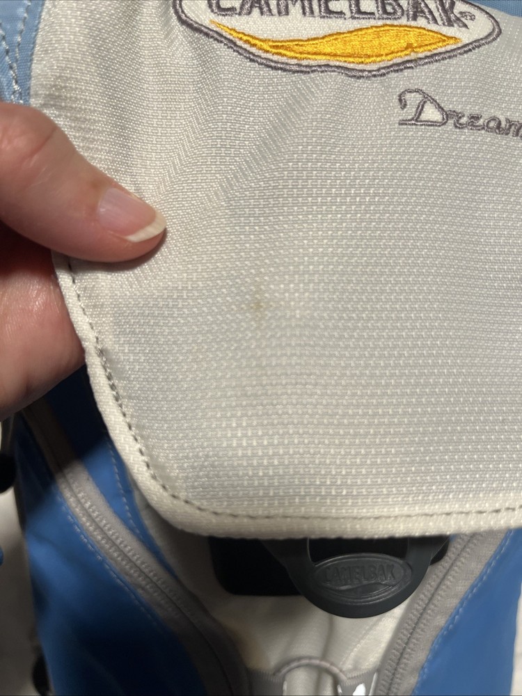 Camelbak Padded Hydration Pack, Dream Blue Backpack Pockets