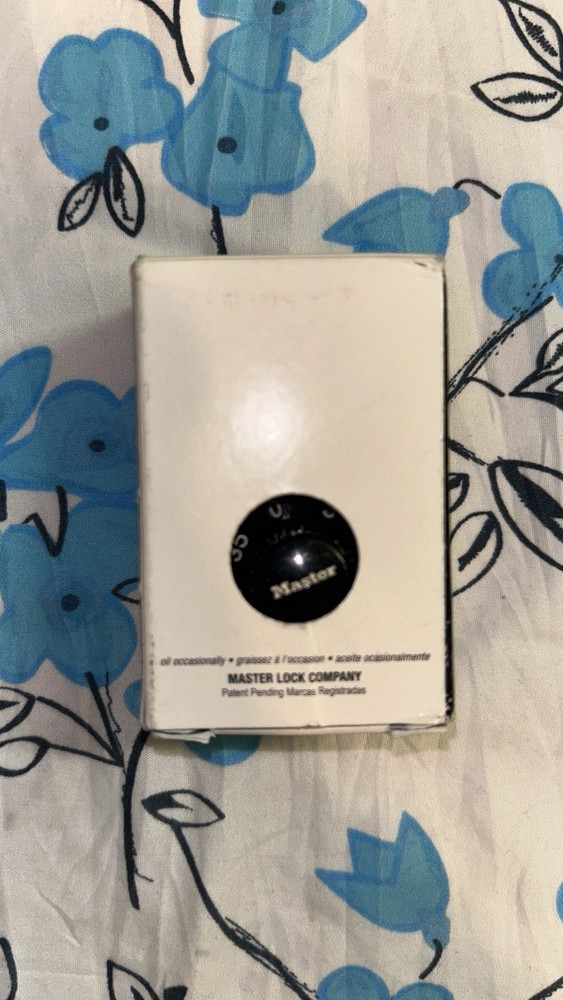 (3) NEW MASTER LOCK BLACK PADLOCKS,COMBINATION DIAL (READ DESCRIPTION)