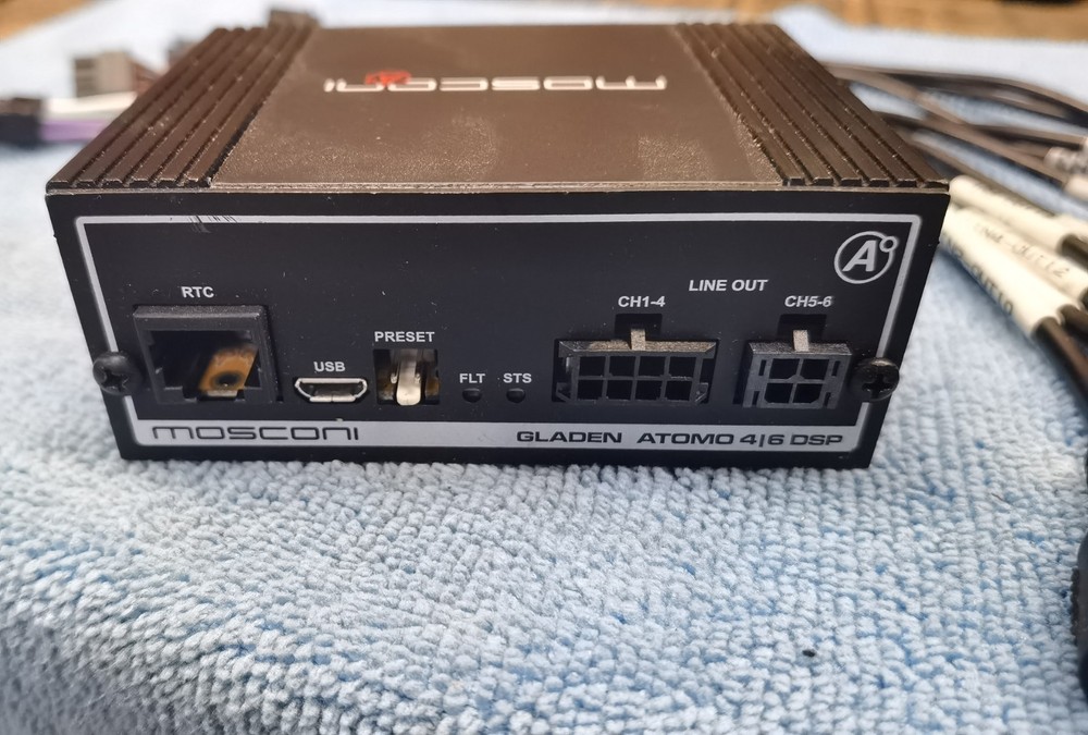 Mosconi Gladen DSP Atomo 4|6 Digital Sound Processor 4CH INPUT 6CH OUTPUT