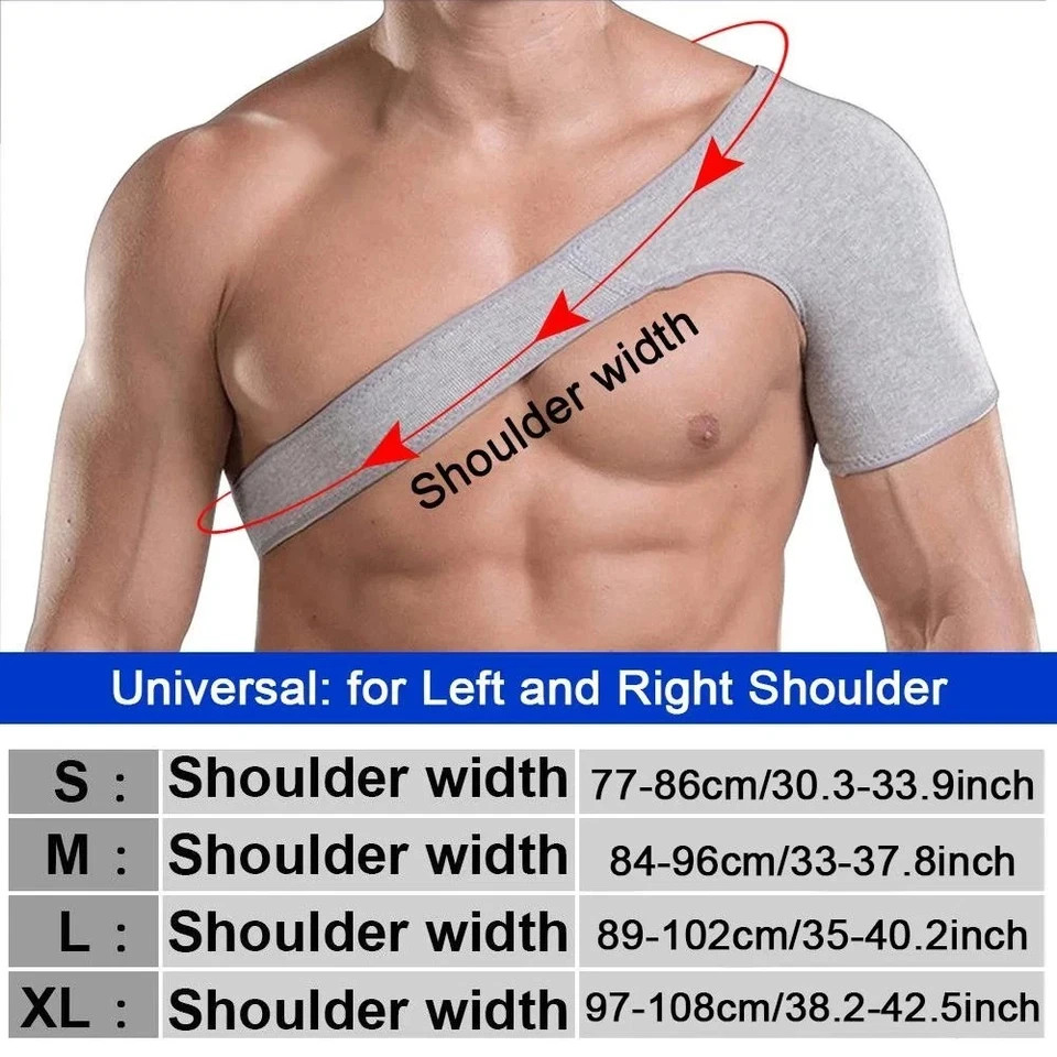 Compression Shoulder Brace, Shoulder Support Brace, AC Joint Rotator Cuff Brace~