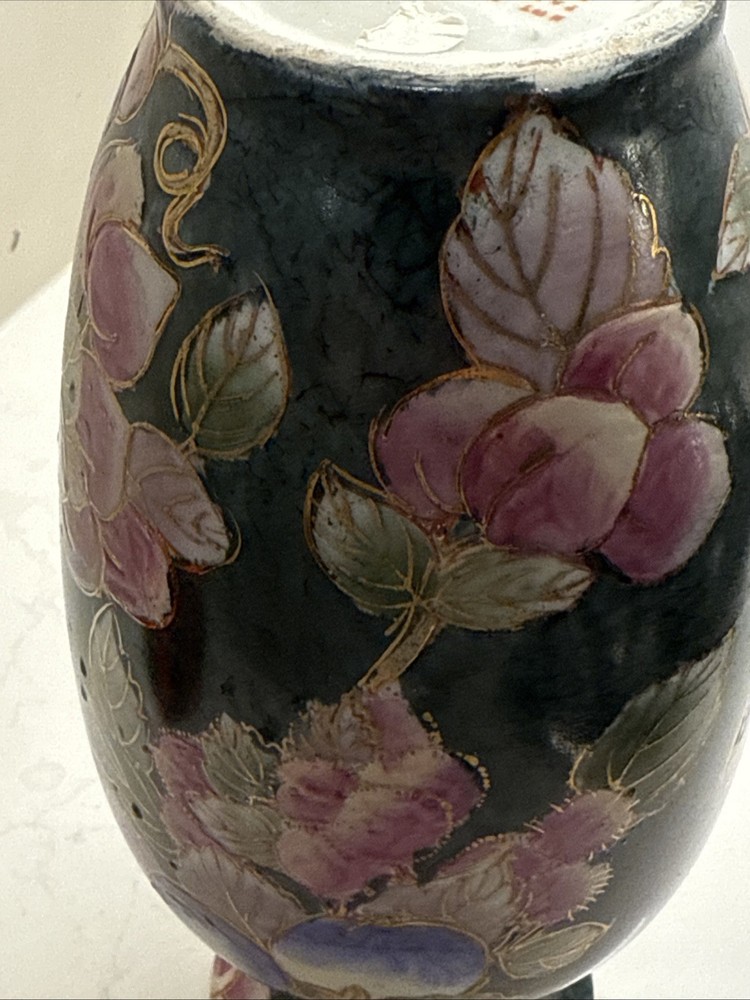 Andrea By Adela Hand Painted Fruit Vase 10”
