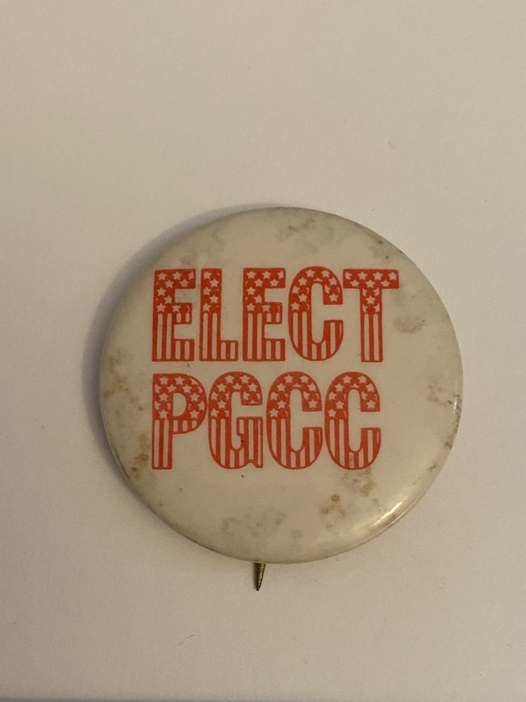 Elect PGCC Pin Back Button P152