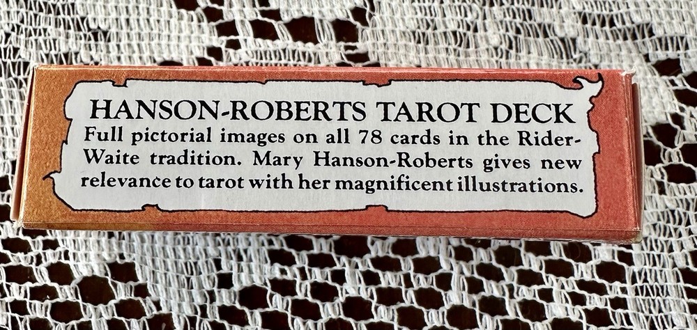 1985 Hanson Roberts Tarot Deck US Games 79 Card Complete