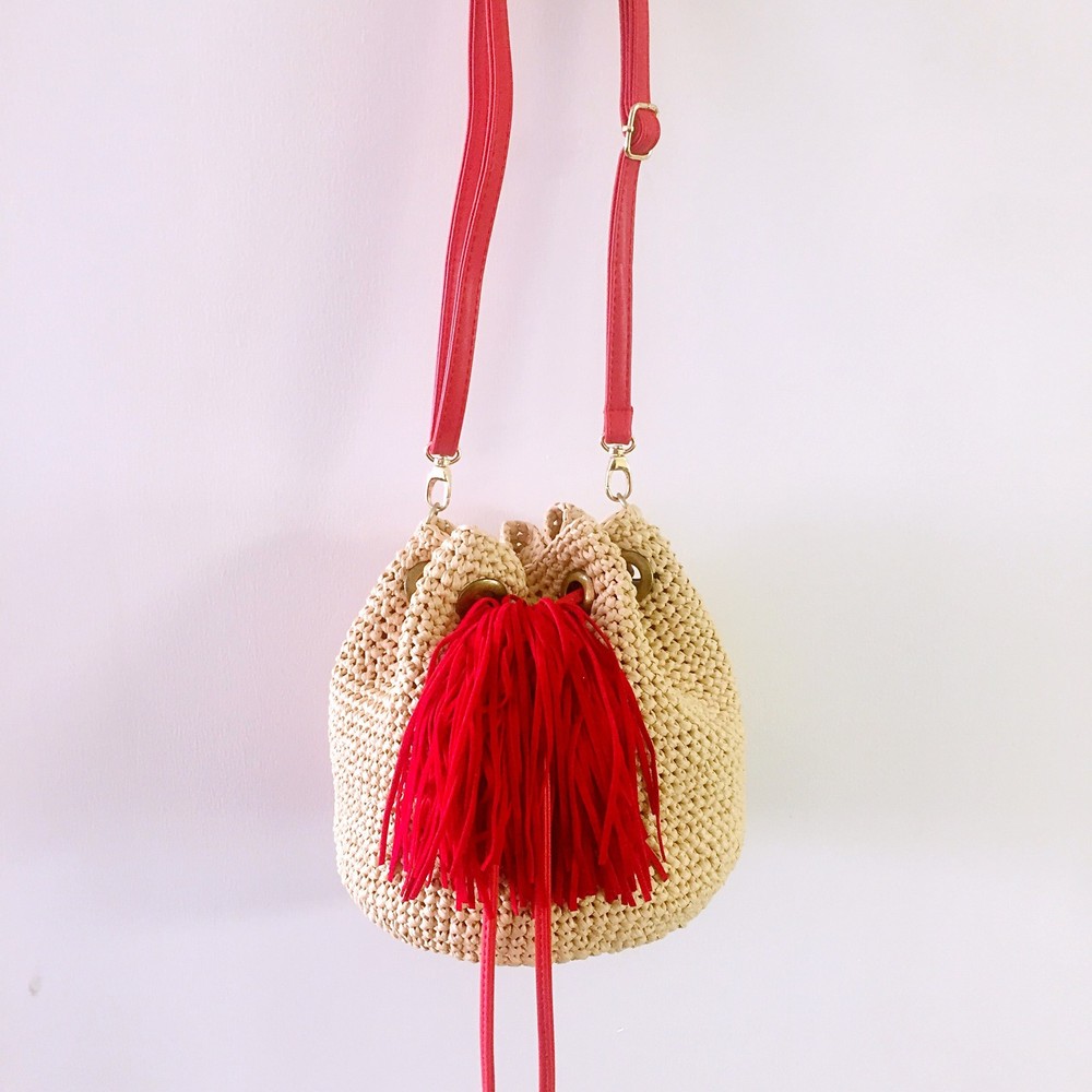 Shoulder Strap (Red) - Cottonraffia