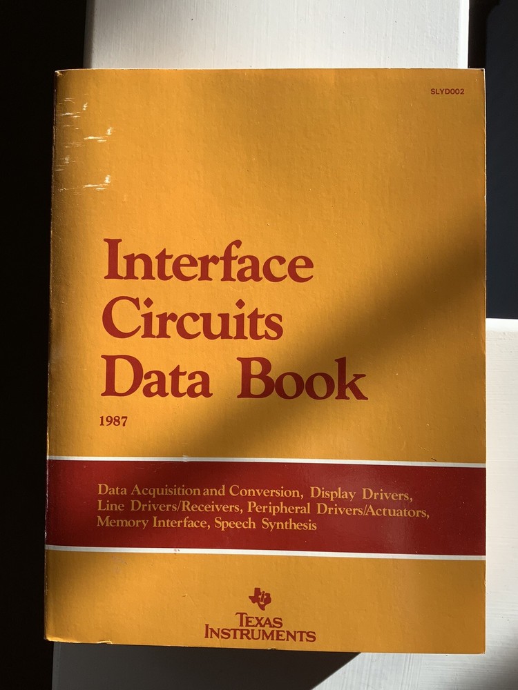 Texas Instruments “Interface Circuits Data Book” 1987