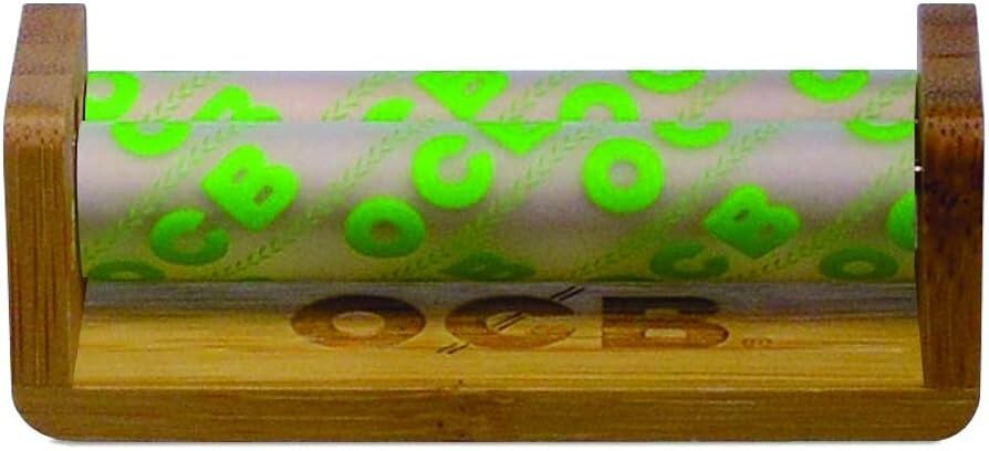 Best OCB Bamboo Rolling Machine Cigarette Paper Hand Roller - Single Wide