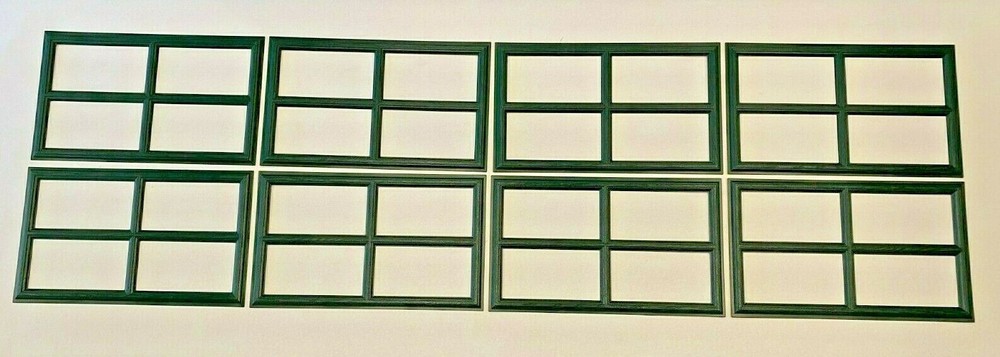 4 Amarr Stockton Short Panel Replacement Inserts for Amarr Garage Doors Green