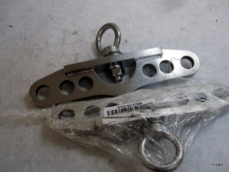 Double to Single Pulley Adapter Plate for LAT Pulldown T Bar Row Accessories