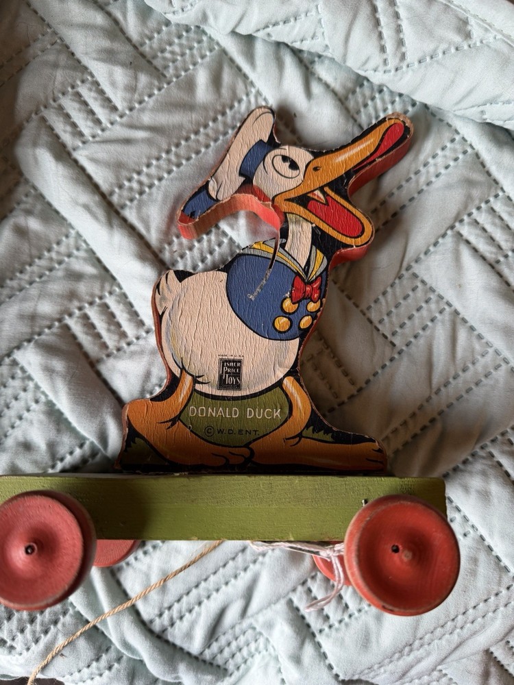 Dapper Donald Pull Toy 1936