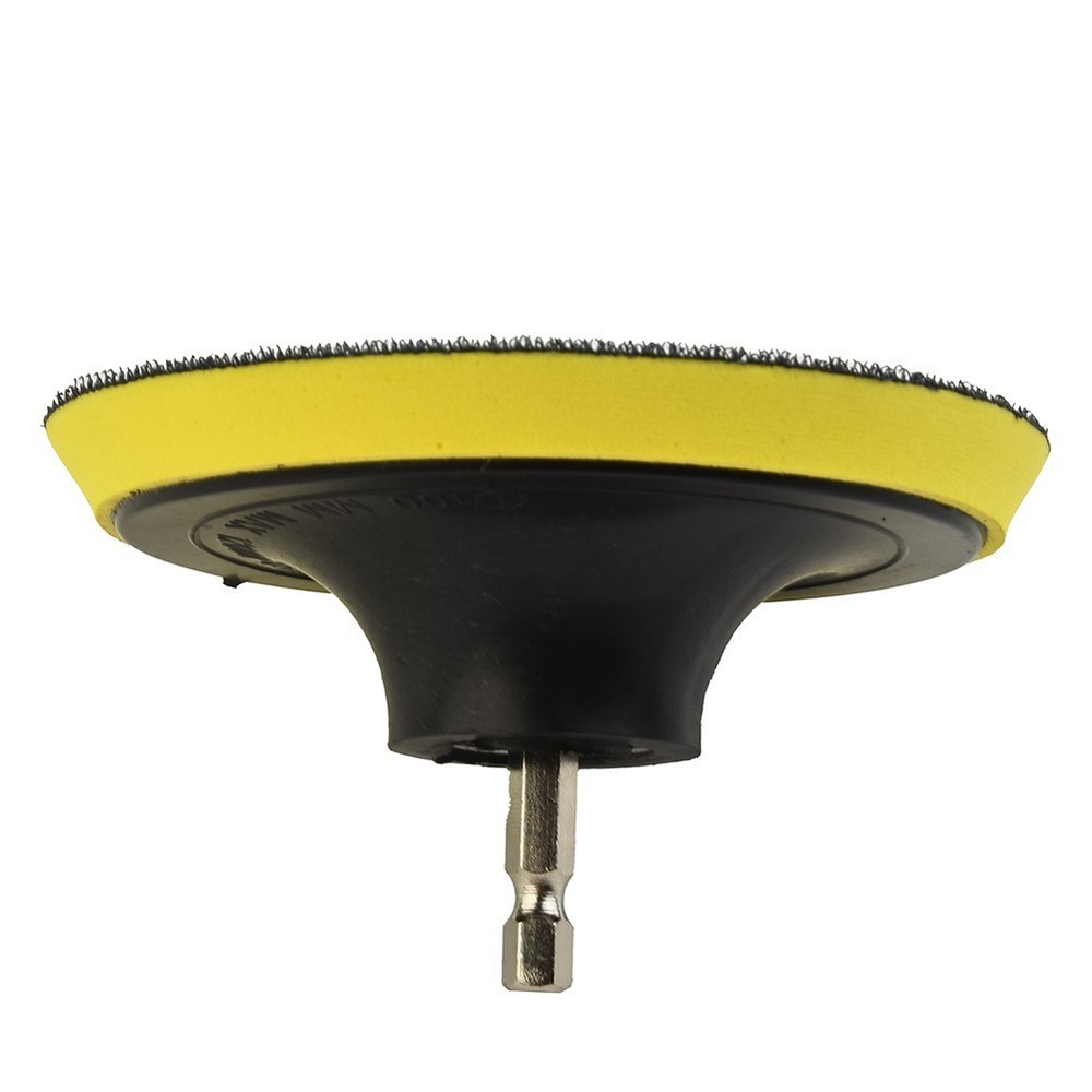 Hexagonal Drill Conversion Head Connecting Rod+100mm DiameterHole Polishing Disc