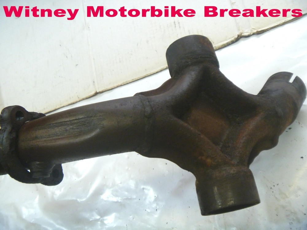 DUCATI ST2 97-03 EXHAUST HEADER DOWN PIPE FRONT HORIZONTAL ST 2 SPORT TOURING