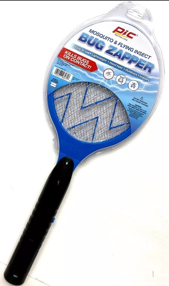 Electric Swatter Fly Electric Handheld Mosquito and Flying Insect Bug Zapper
