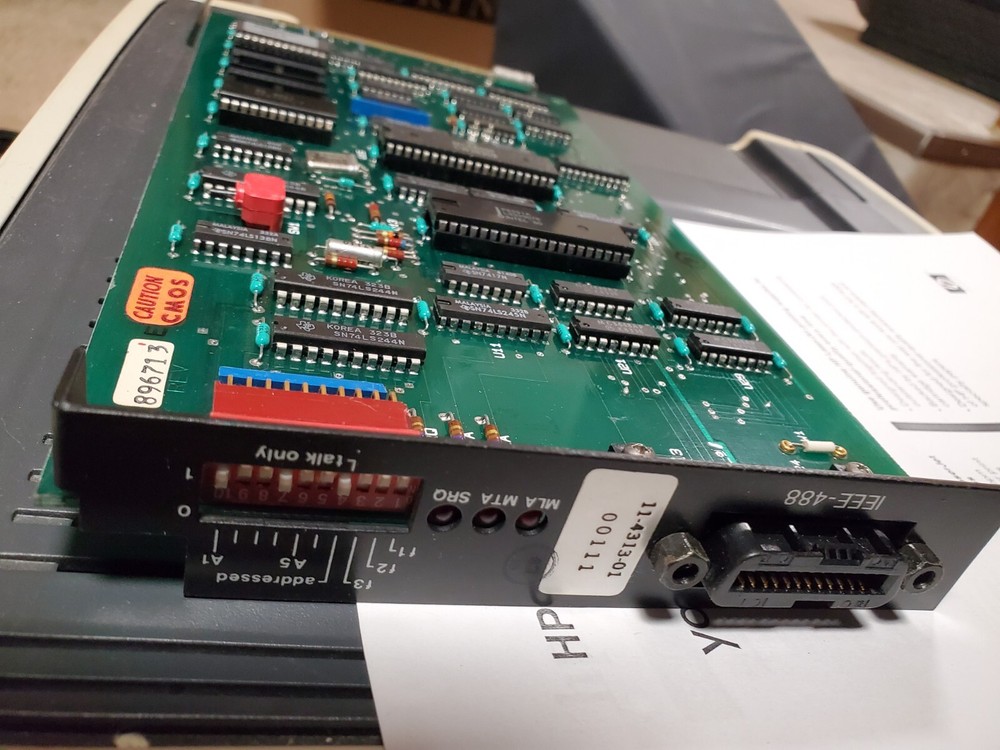 Gould IEEE-488 Interface Pcb Board module card MLA MTA SRQ 11-4313-01 696830