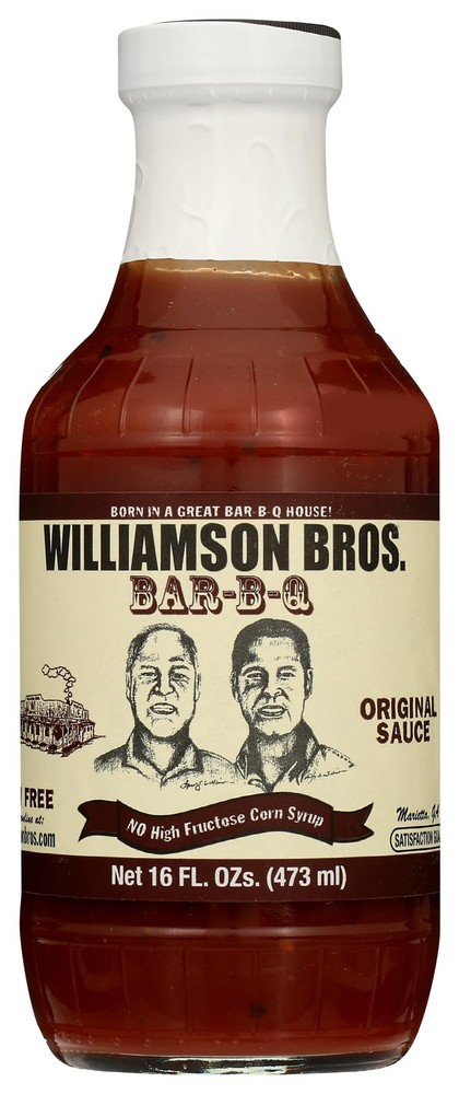 Williamson Bros Bar-B-Q Sauce, Original, 16 oz