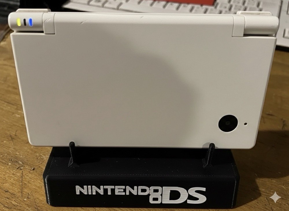 Nintendo DS Console Holder Display Black Stand Dock Mount Game Room Organizer
